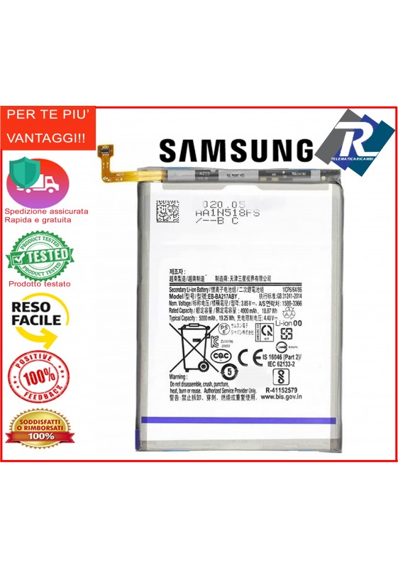 Batteria Per Samsung Galaxy A Sm A A S Sm A Eb Ba Aby Sost