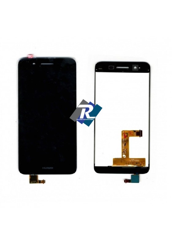 TOUCH SCREEN VETRO LCD DISPLAY Per Huawei P8 Lite SMART TAG-L01 Nero