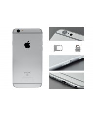 BACK COVER SCOCCA POSTERIORE TELAIO IPHONE 6S SILVER BIANCO ARGENTO BACK COVER SCOCCA POSTERIORE TELAIO IPHONE 6S SILVER BIANCO ARGENTO