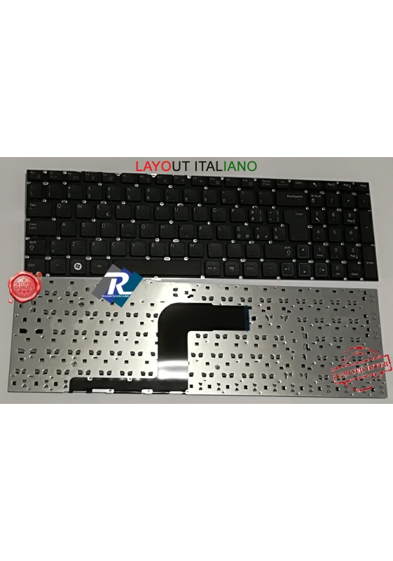 Tastiera Italiana Samsung NP-RV511 NP-RV515 NP-RV520 RC720 Series Nera