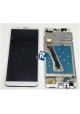 TOUCH SCREEN LCD DISPLAY Huawei P smart FIG-LX1 FIG-LA1 FIG-LX2 Bianco + Frame