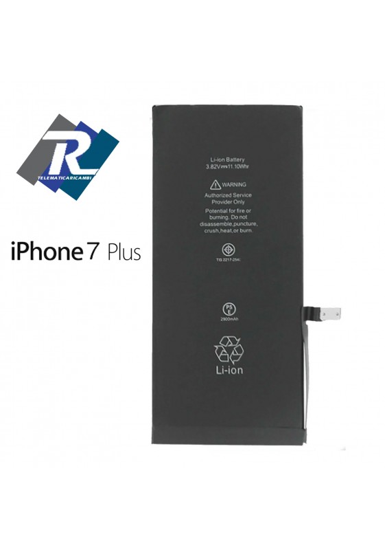 Batteria Compatibile per Apple iPhone 7 PLUS 2900 mAh sostituisce originale