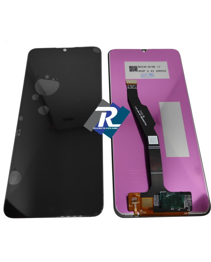 LCD DISPLAY TOUCH PER HUAWEI Y6P 2020 MED-LX9 MED-LX9N NERO