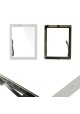 TOUCH SCREEN Vetro per Apple iPad 3 Bianco A1416 A1430 A1403 Tasto home adesivi 