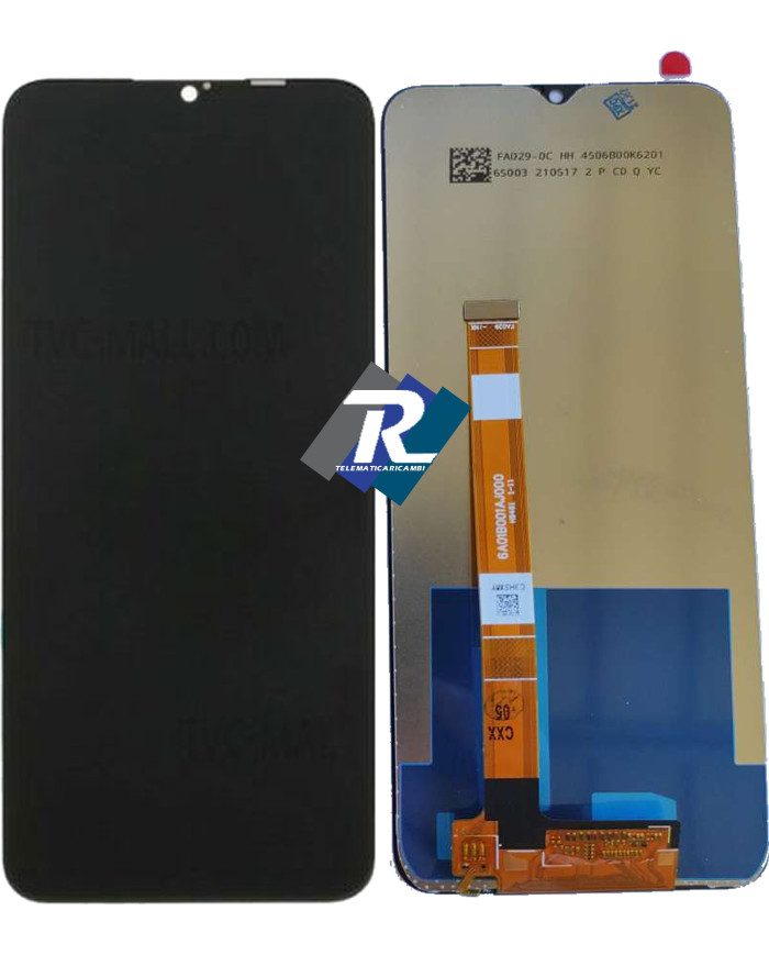 DISPLAY LCD OPPO A9 - A5 2020 CPH1931 CPH1933 PCHT30 TOUCH SCREEN VETRO NERO DISPLAY LCD OPPO A9 - A5 2020 CPH1931 CPH1933 PCHT30 TOUCH SCREEN VETRO NERO