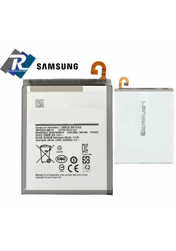 BATTERIA PER SAMSUNG GALAXY A7 2018 SM-A750 EB-BA750ABU sostituisce originale