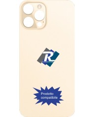 VETRO SCOCCA POSTERIORE COPRI BATTERIA iPhone 12 Pro Max Blu BACK COVER BIG HOLE