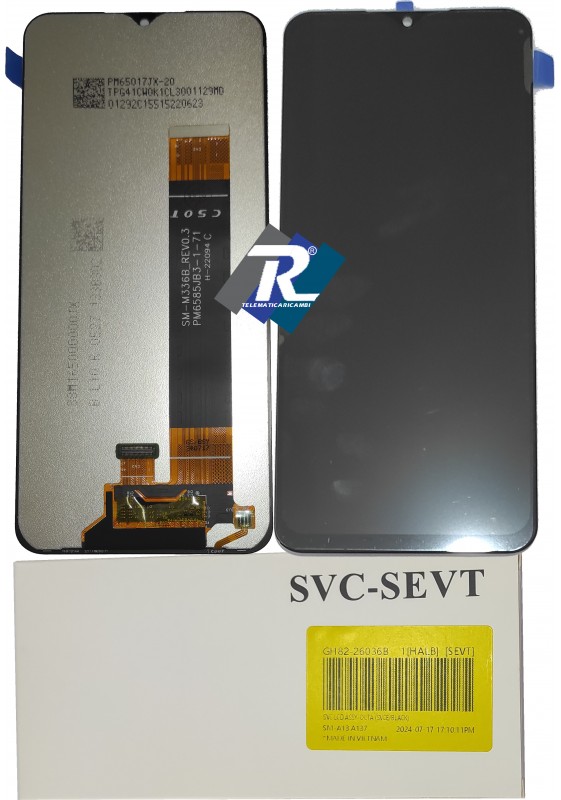 DISPLAY LCD SAMSUNG A13 4G SM-A137 F TOUCH PARI ORIGINALE SERVICE PACK M336B 0.3