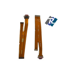 CAVO FLAT FLEX CONNETTORE RICARICA PER OPPO A91 CPH2021 DOCK DI CARICA TYPE C