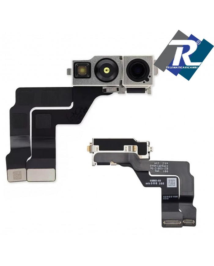 FOTOCAMERA ANTERIORE PER APPLE IPHONE 14 PRO MAX CAMERA FRONTALE PARI ORIGINALE