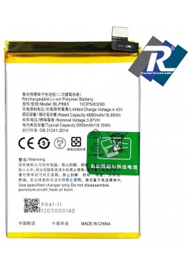 BATTERIA BLP883 PER OPPO REALME 9 4G RMX3521 - 8S 5G RMX3381 PARI ORIGINALE