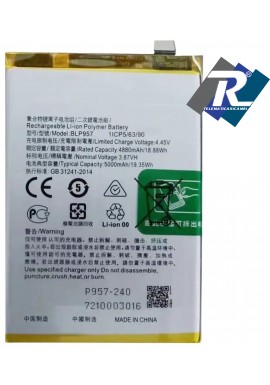 BATTERIA BLP957 PER OPPO REALME 10 4G RMX3630 5000 mAh SOSTITUISCE ORIGINALE