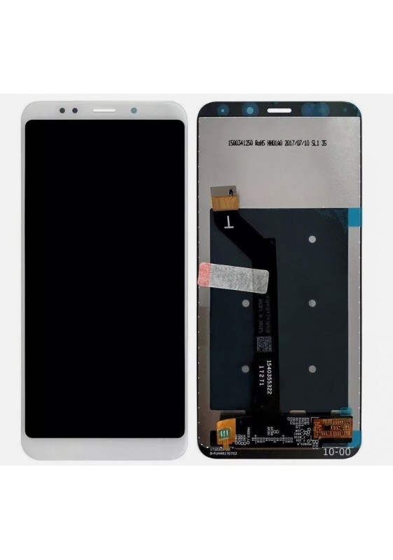 DISPLAY LCD PER XIAOMI REDMI 5 PLUS TOUCH SCREEN SCHERMO MONITOR VETRO BIANCO