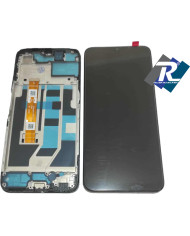 DISPLAY LCD PER OPPO A78 5G CPH2483 CPH2495 TOUCH SCHERMO VETRO + FRAME NERO