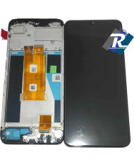DISPLAY LCD PER OPPO REALME C63 4G RMX3939 TOUCH SCHERMO VETRO + FRAME NERO