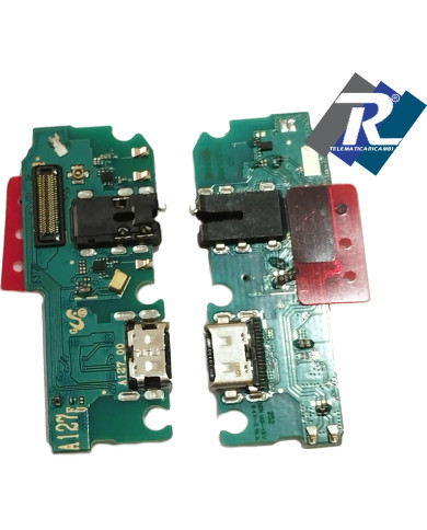 CONNETTORE DI RICARICA SAMSUNG GALAXY A12 SM-A127F MICROFONO DOCK CARICA RAPIDA