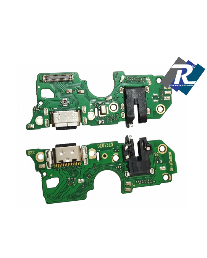 CONNETTORE RICARICA PER OPPO A58 4G CPH2577 MICROFONO DOCK DI CARICA TYPE C