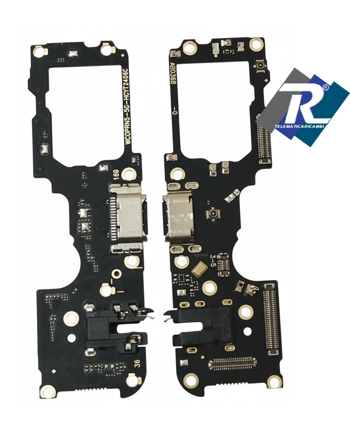 CONNETTORE RICARICA OPPO FIND X3 LITE CPH2145 - RENO 5 DOCK CARICA MICROFONO