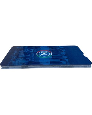 Caricatore Wireless Rapido 15W Induzione Qi del Napoli in Plexiglass per iPhone Samsung Xiaomi Huawei