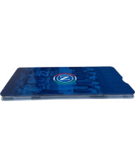 Caricatore Wireless Rapido 15W Induzione Qi del Napoli in Plexiglass per iPhone Samsung Xiaomi Huawei