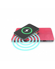 Caricatore Wireless Rapido 15W Induzione Qi Superman in Plexiglass per iPhone Samsung Xiaomi Huawei SUPEREROI