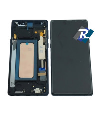DISPLAY LCD TFT PER SAMSUNG NOTE 9 SM-N960 SM-N960F TOUCH SCHERMO FRAME NERO