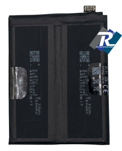 Batteria BLP821 per OnePlus 9 LE2110 LE2111 LE2113 4500 mAh Pari Originale