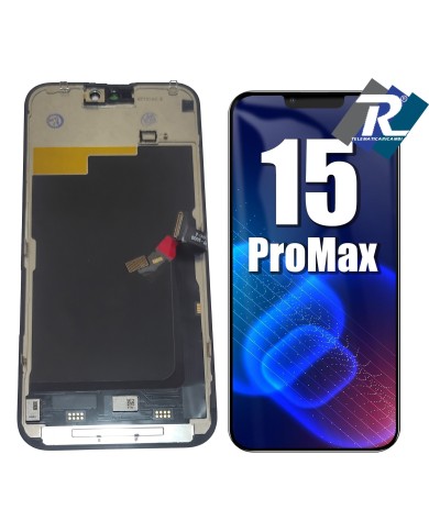 LCD iPhone 15 Pro Max Display Touch schermo ZY HD Plus con Supporto Cambio IC (IC Swap)