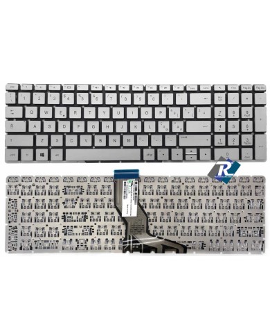 TASTIERA ITALIANA NOTEBOOK HP 15S-DY 15S-EQ 15-EF 15S-FQ 15-GW 15-BS127NL SILVER
