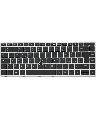 TASTIERA HP ELITEBOOK 840 G5 840 G6 745 G5 745 G6 ITALIANA RETROILLUMINATA SILVER
