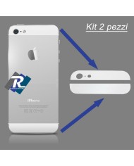 SET KIT COPPIA 2 VETRI VETRINI PER BACK COVER POSTERIORE IPHONE 5S 5 S BIANCO SET KIT COPPIA 2 VETRI VETRINI PER BACK COVER POSTERIORE IPHONE 5S 5 S BIANCO