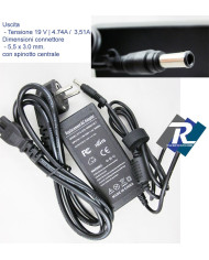 Alimentatore PER Samsung AD-9019S NP450R5E 450R