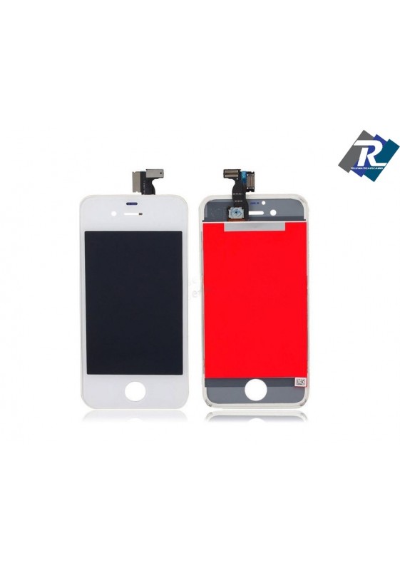 TOUCH SCREEN VETRO SCHERMO + LCD DISPLAY RETINA + FRAME IPHONE 4 4 G BIANCO