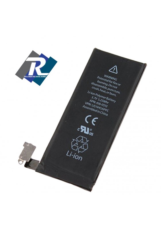 Batteria per Apple iPhone 4G - 4 G 1420 mAh sostituisce originale