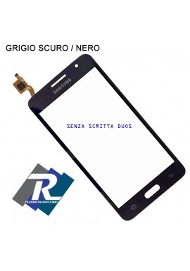 TOUCH SCREEN VETRO SAMSUNG GALAXY GRAND PRIME SM-G531 G531F G531FZ NERO GRIGIO SCURO